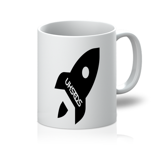 UKSEDS Comps - Rocket Black UKSEDS 11oz Mug